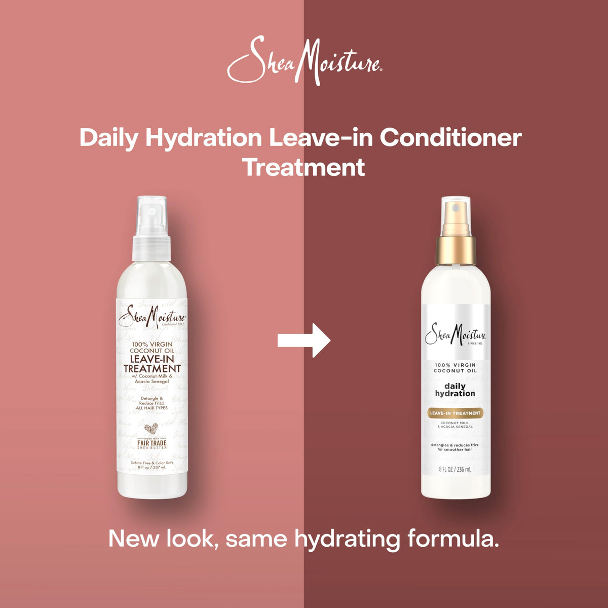 Shea Moisture 100% Virgin Coconut Oil Leave-in Treatment, 8 Ounce