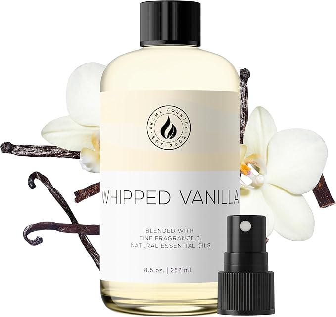 Aroma Country Whipped Vanilla Luxury Diffuser Oil Refill (8.5 Fl Oz)
