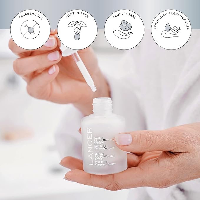 Lancer Skincare | Active Rejuvenation Serum | Anti Aging Serum | 1fl oz