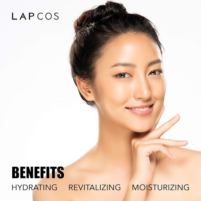 LAPCOS Derma Hyaluronic Acid Mask - Moisturizing & Hydrating (Pack of 5)