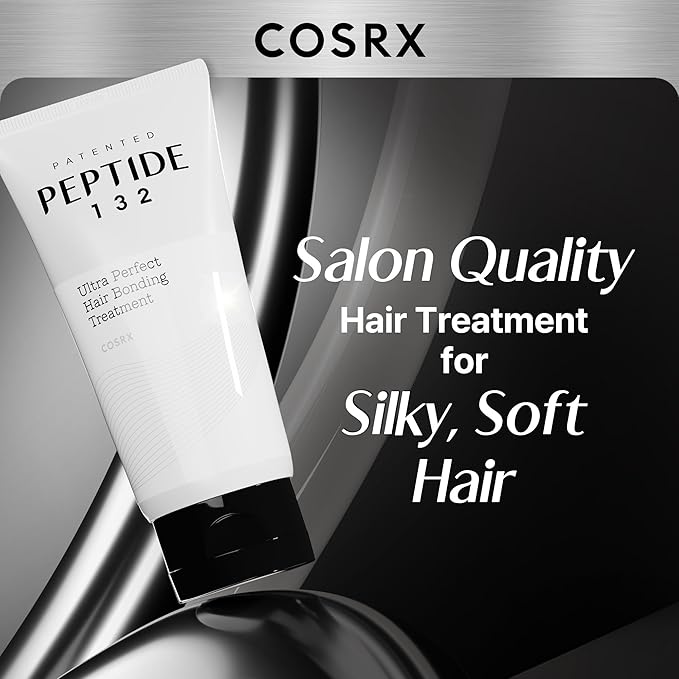 COSRX PEPTIDE 132 Hair Repair Treatment for Dry Damaged Hair, 4.05 fl oz