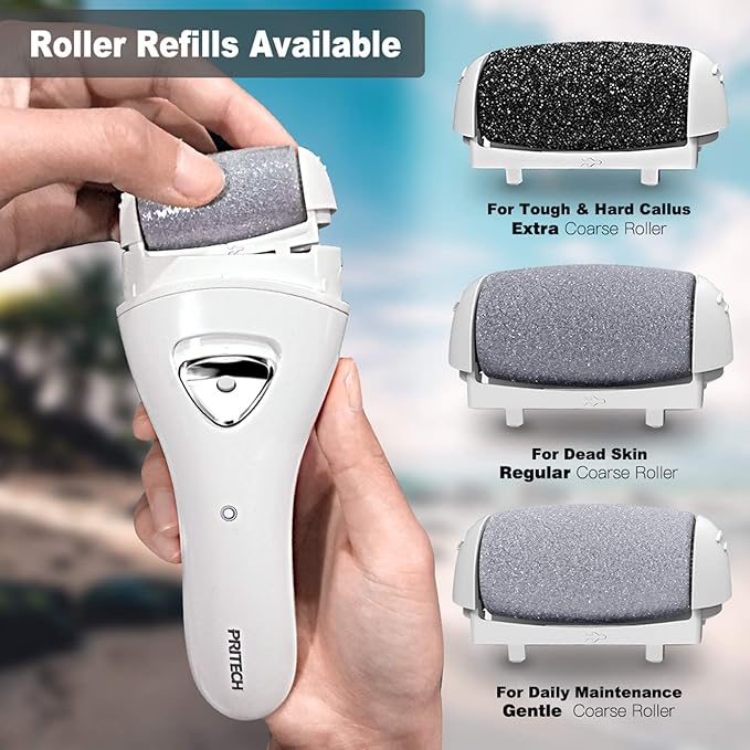 Electric Foot Callus Remover, Rechargeable Foot File for Dead Skin Care