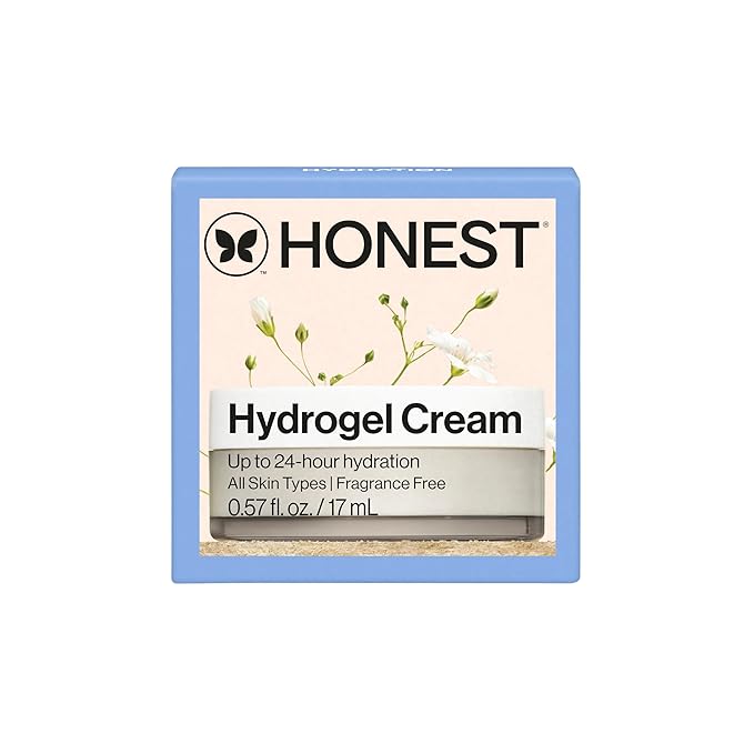 Honest Beauty Hydrogel Cream, Sensitive Skin, Fragrance-Free,.57 fl oz