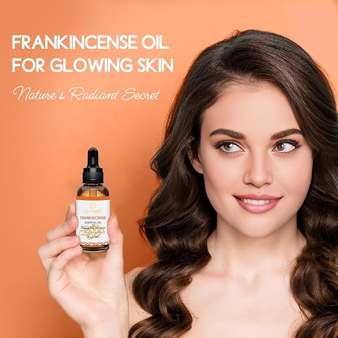 LOTUSJOY Frankincense Essential Oil for Diffuser, Skin, Hair, 1 Oz