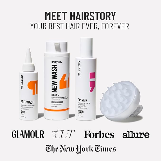 Hairstory Primer Smoothing and Detangling Spray for All Hair Types 8 oz