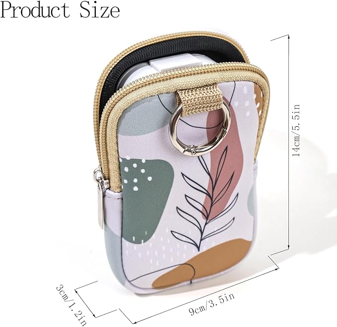 COOKOOKY 2 Pack Hand Sanitizer Holder compatible with Touchland