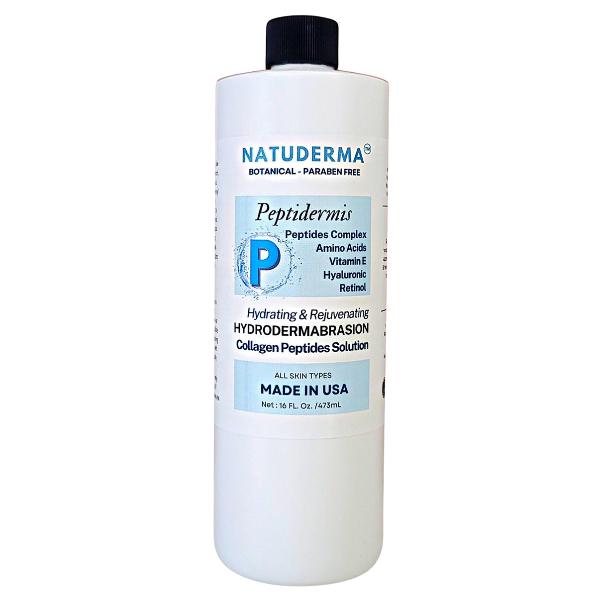 Hydrodermabrasion Solution Kit | Pore Minimizer Clarifying Serum for Hydrodermabrasion Machine, Clear Pure of 16oz | and Niacinamide Face Serum of 1oz by Natuderma