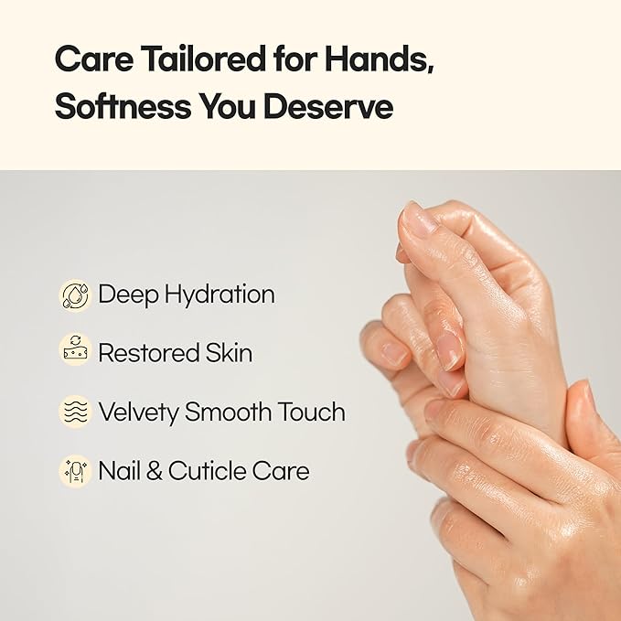 Epielle Hydrating Hand Mask 6 Pairs, Relieve and Soften with Shea Butter & Jojoba Oil, Deep Moisturizing Gloves for Dry, Cracked Hands, Self Care Gifts for Women, Spa Kit