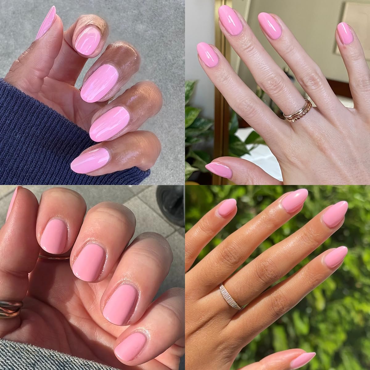 Olive & June Long Lasting Nail Polish, Saltwater Taffy Sheer Pink