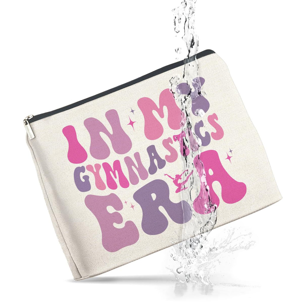 UPNEGE Gymnastics Gifts Funny Gymnast Makeup Bag for Women
