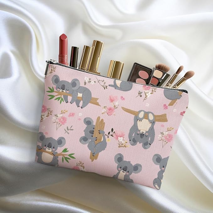 Cute Koala Makeup Bag Koala Gifts for Women Cosmetic Bag Animal Lover Gifts