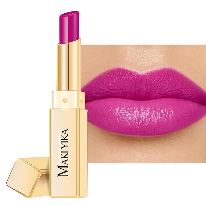 MAKI YIKA Moisture Purple Lipstick for Women Hydrate Tinted Lip Balm