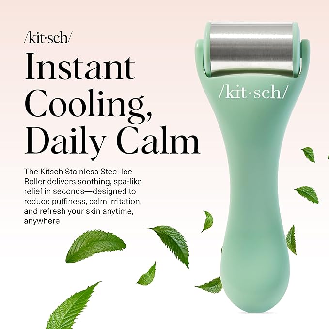 Kitsch Ice Roller for Face – Cooling Face Rollers for Women & Men - Mint