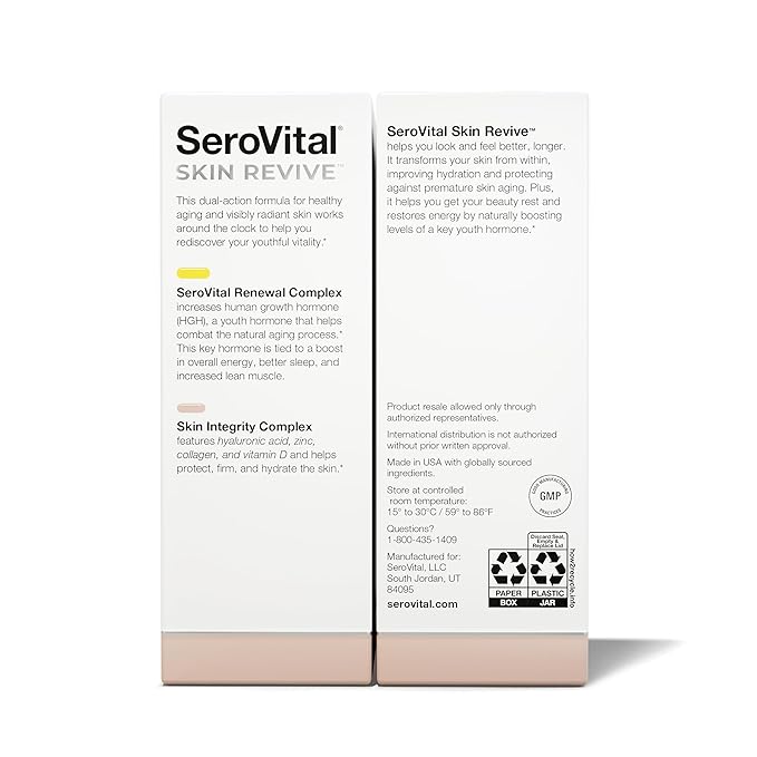 Skin Revive | Natural HGH Support | Collagen Support + Skin Hydration