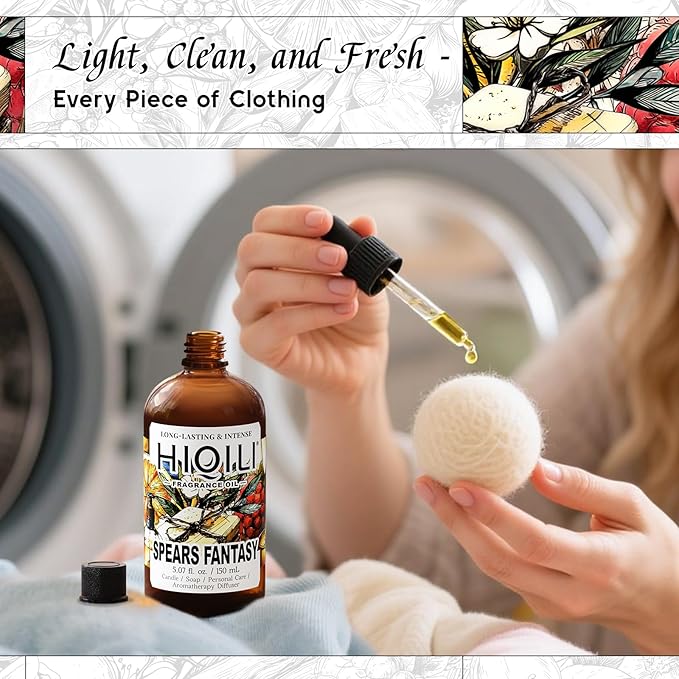 HIQILI Spears Fantasy Fragrance Oil for Home Diffusers, Candle & Soap