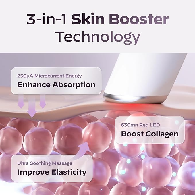 LG Pra.L Superform Galvanic Booster Aqua Mint, 1min booster for ageless skin, anti-aging pocket booster, Korean skincare, Glow on the go, Serum booster device, Glass skin, Glow Booster, Gift
