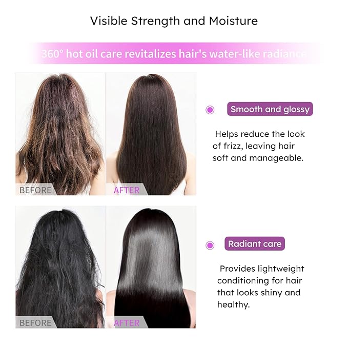 DR.Seya Hair Oil Capsules (50 Count) with Argan Oil & Jojoba Oil, Moisturizing Hair Treatment Oil for Dry Frizzy Damaged Hair, Nourishing Hair Serum Capsules for All Hair Types