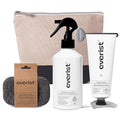 Everist Silky Skin Ritual Set | Exfoliating Wash + Body Oil Spritz