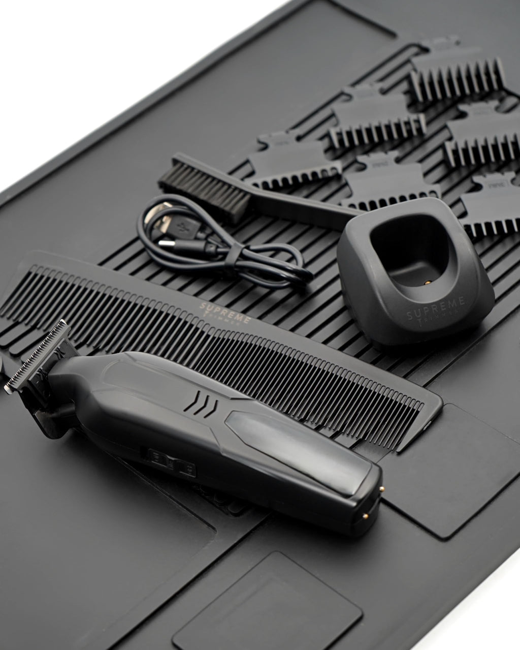 Supreme Trimmer 3-in-1 Barber Kit | Vader Clipper, Vader Trimmer & Crunch Foil Shaver | Men's Professional Beard Trimmer, Brushless Motor Clippers & Waterproof IPX6 Shaver | Acid