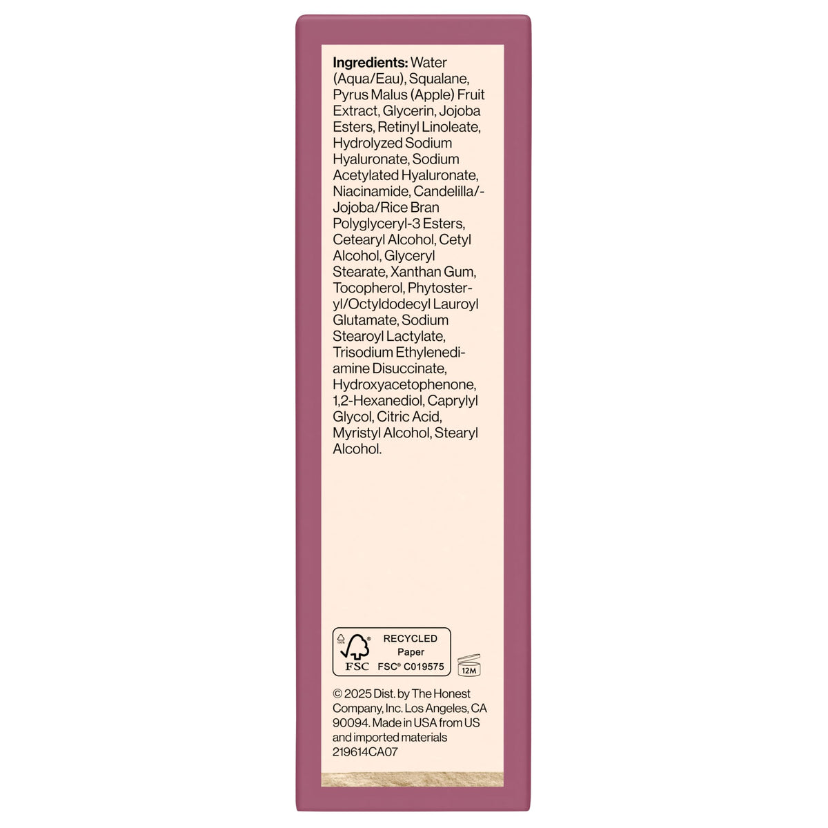 Honest Beauty Honestly Pure Nightly Retinyl Serum, Fragrance-Free, 1 fl oz