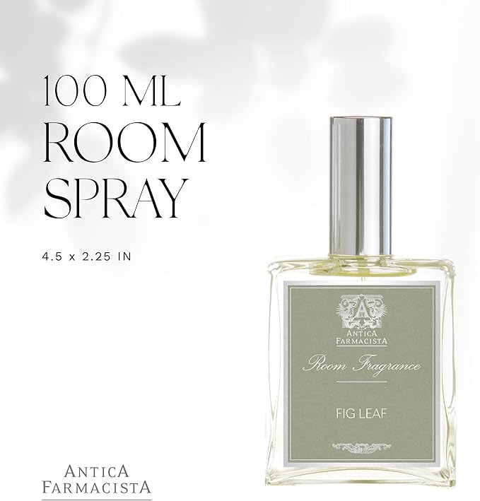 Antica Farmacista Room Spray - Elegant House Spray - Long-Lasting, Room Fragrance - Luxury Gift for Housewarming - Fig Leaf, 3.4 fl oz