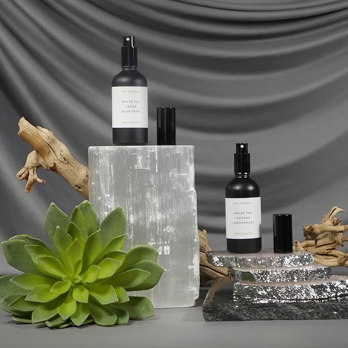 ENVIRONMENT Inspired by 5-Star Resort FMT Room Spray, 100ml Air Freshener (Damask Rose | Vetiver | Guaiac Wood) Home Fragrance Accessories, Room Perfume, Room Deodorizer, Vegan & Cruelty-Free