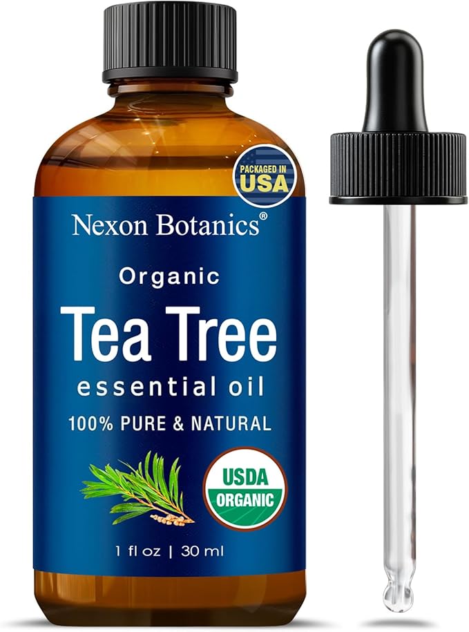 Organic Tea Tree Essential Oil 30 ml - 100% Pure & Natural - Hexane Free