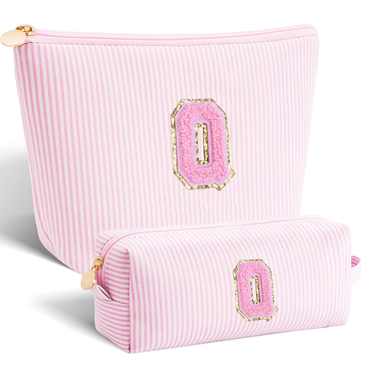 Btffitting Gifts for Teen Girls Women - Birthday Gifts for 10 11 12 13 14 15 16 17 18 Years Old Girl,Makeup Bag Cosmetic Bag,Teacher Gift Trendy Stuff Toiletry Bag - Pink,Q