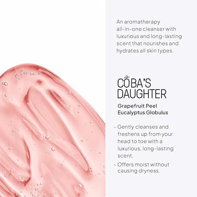 COBA'S DAUGHTER 3-in-1 Soap | Bubble Bath, Body Wash & Hand Wash 16.9oz