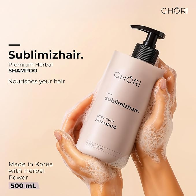 Ghori Sublimizhair Herbal Shampoo | Damage Repair | Made In Korea | 500ml