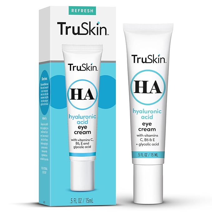 TruSkin Hydrating Eye Cream for Dark Circles & Puffiness, 0.5 fl oz