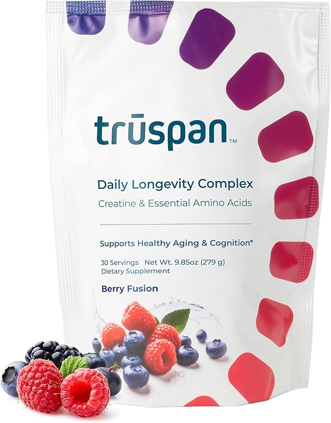 TruSpan Creatine Monohydrate Powder for Men & Women, Micronized Sugar Free