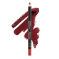 Radiant Professional Waterproof Long Lasting Lip Liner, 12 DARK RED
