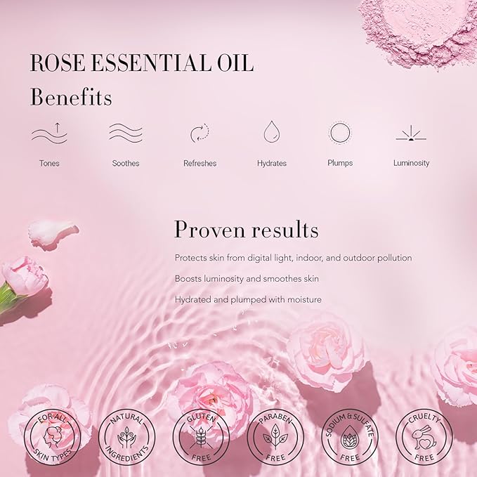 Gifts for Women, Birthday Gift for Women, 30pcs Rose Facial Skin Care Gifts Set, Thinking of You Gift, Spa Gifts Basket Set, Get Well Soon Gifts, Birthday, Christmas, Anniversary, Mothers Day, Wife