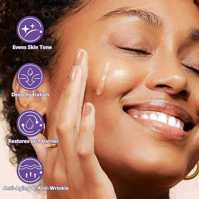 5% Niacinamide Serum for Face with 1% Ceramide Complex | 1% Snail Secretion Filtrate | 1% Hyaluronic Acid Deep Moisturizing Restore Skin Barrier & Skin Tone (3Pack-Each 0.507 fl.oz | 15ml)