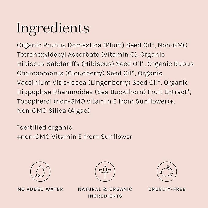 Kari Gran 10% THDA Vitamin C Serum, Oil-based, Skin Brightening, 1 Oz
