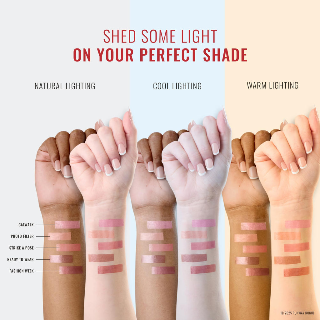 Runway Rogue Hydrating Shimmer Lip Gloss, Anti-Aging, 'Strike a Pose'
