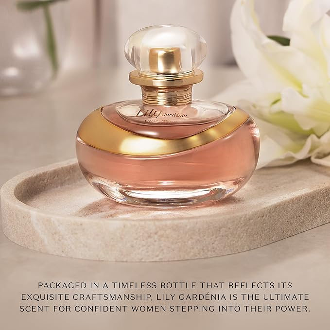 O BOTICARIO Lily Gardenia Women's Perfume, 2.5 oz