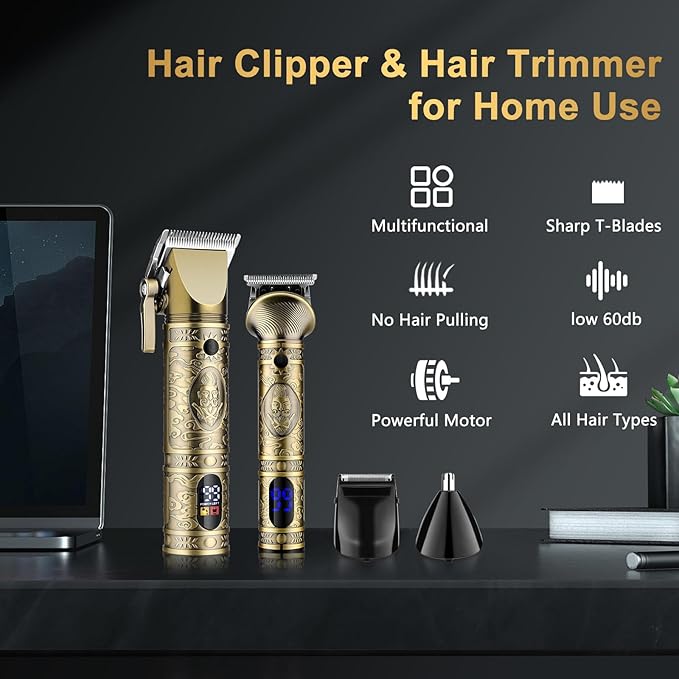 GSKY Hair Clippers for Men Professional,Clippers for Hair Cutting