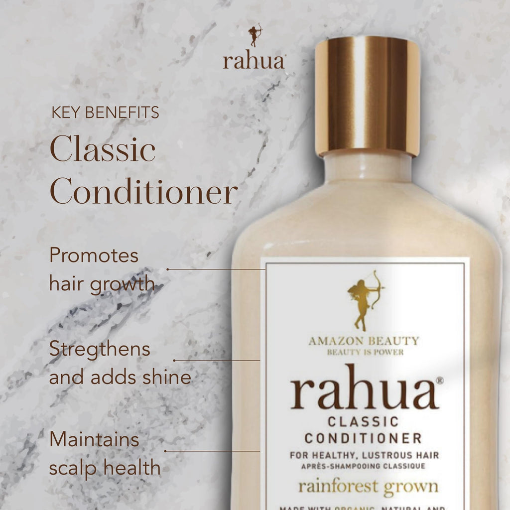 Rahua Classic Conditioner 9.3 Fl Oz, Made With Organic Ingredients for Healthy Scalp and Hair, Safe for Color Treated Hair, Shampoo with Palo Santo Aroma, Best for All Hair Types