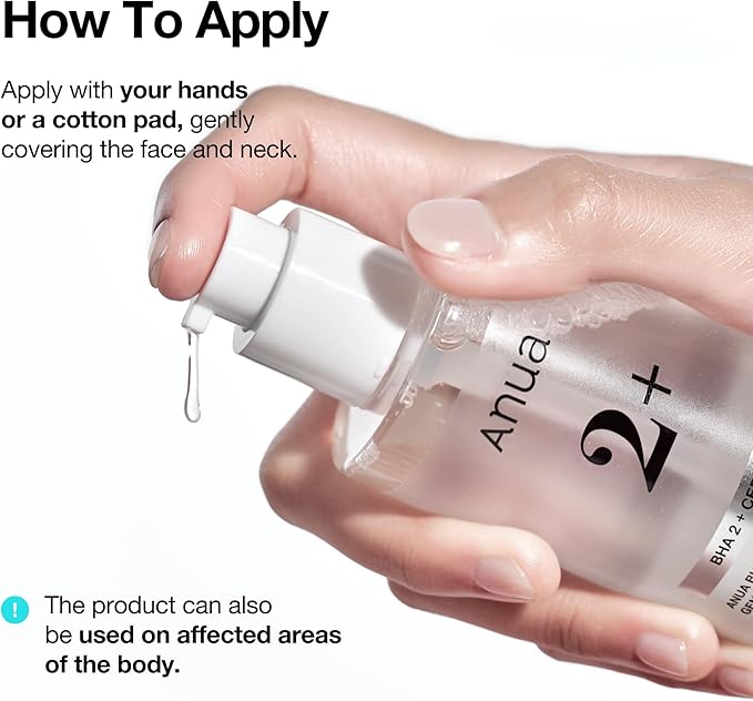 Anua BHA 2 Gentle Exfoliating Toner with Salicylic Acid, Daily Facial Toner for Pore Care and Smooth Skin, Lightweight Texture with BHA & 6 Ceramides, for Sensitive Skin, Korean Skincare, 5.07 fl.oz