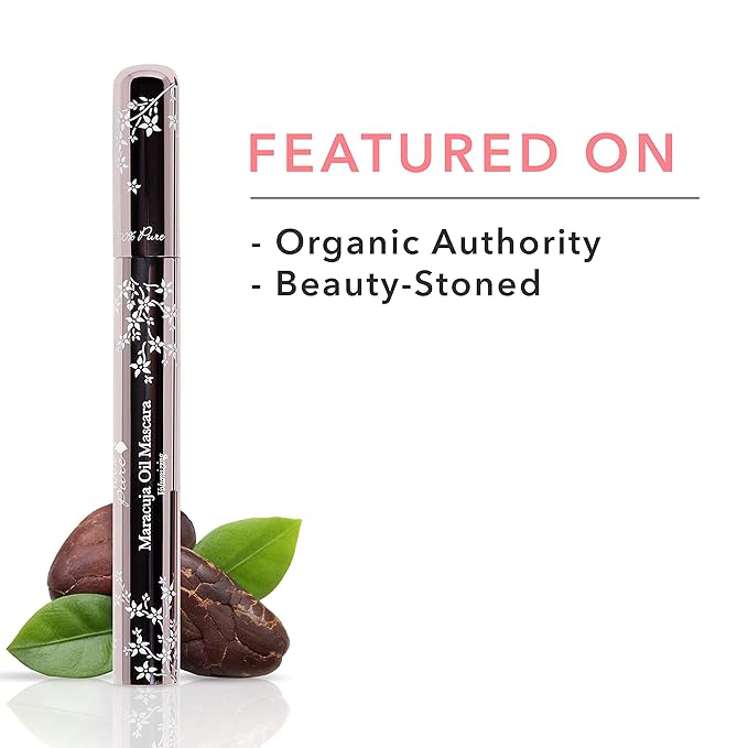 100% PURE Maracuja Oil Mascara, Blackberry, 0.35 oz