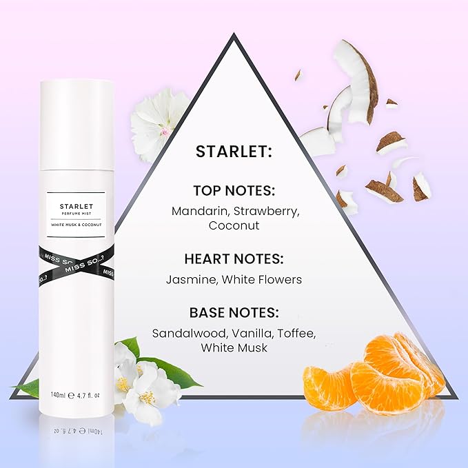Starlet Perfume Mist by So…? for Women - 4.7 oz Mist - Pack of 3