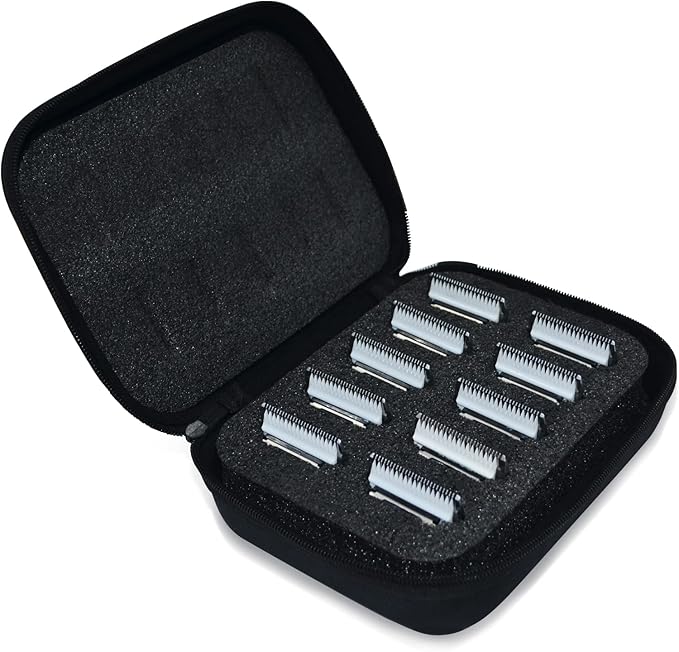 10#Dog Grooming Ceramic Blade sets,Compatible with Andis/Oster A5/Wahl 10KM