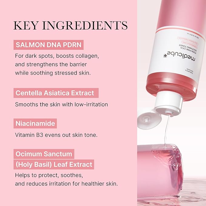 medicube PDRN Toner Salmon DNA PDRN CICA Soothing Toner