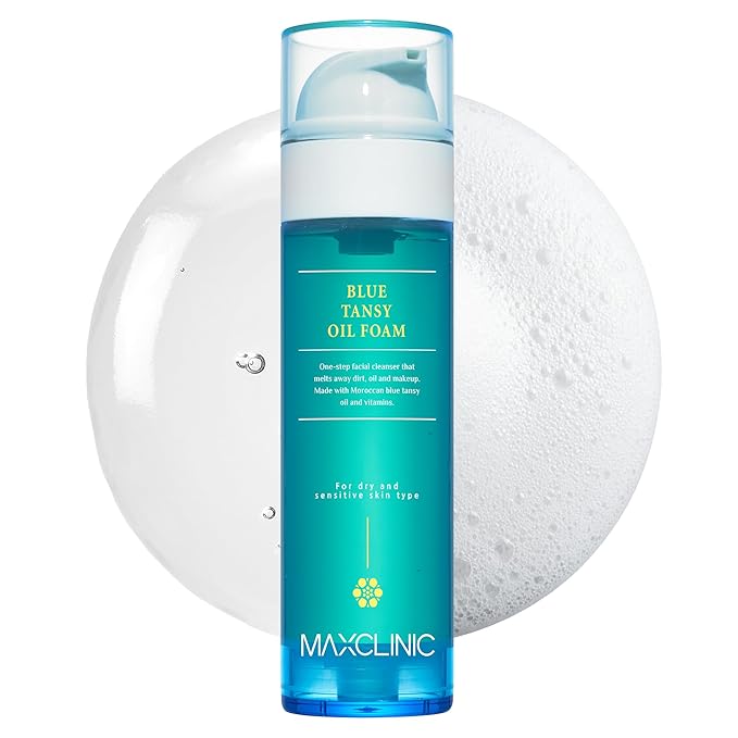 MAXCLINIC K Beauty Blue Tansy Oil To Foam - Makeup Face Wash Cleanser