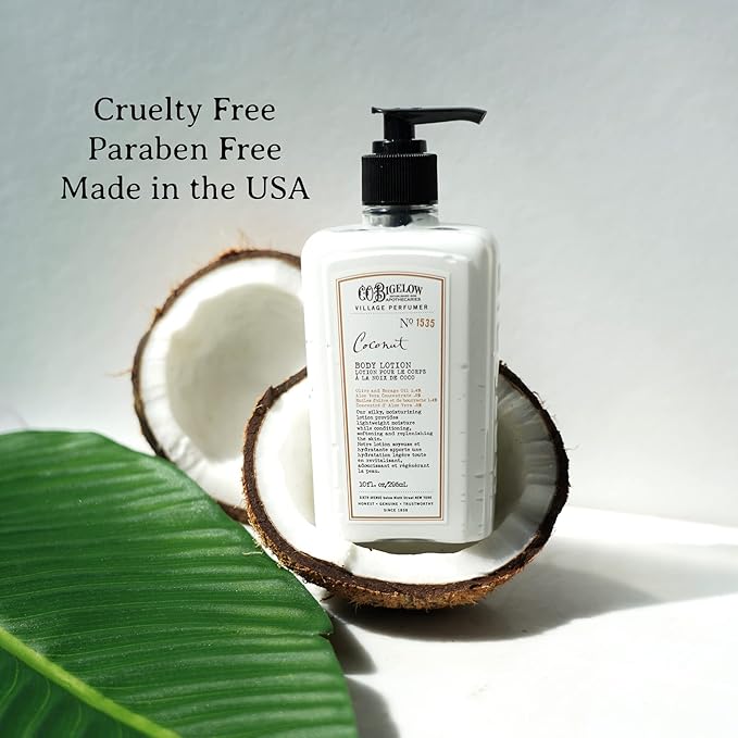 C.O. Bigelow Coconut Body Lotion, 10 fl oz