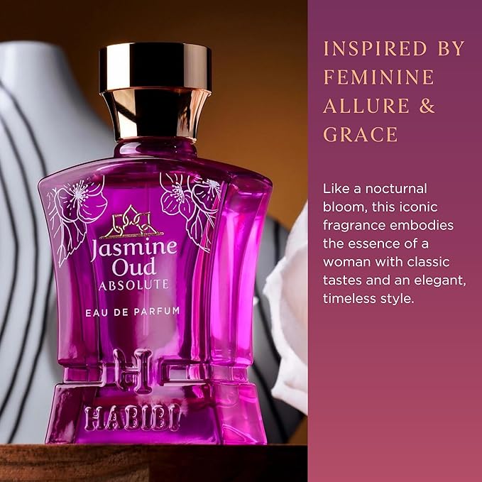 H HABIBI Jasmine Oud Absolute Eau de Parfum for Women 75 ml