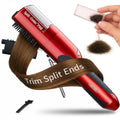 Split-Ender PRO - Original Professional Beauty Tool - Cordless Split End Hair Trimmer for Damaged, Dry, Brittle, Frizzy, Curly or Straight Hair (Black, Professional Kit)