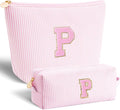 Btffitting Gifts for Teen Girls Women - Birthday Gifts for 10 11 12 13 14 15 16 17 18 Years Old Girl,Makeup Bag Cosmetic Bag,Teacher Gift Trendy Stuff Toiletry Bag - Pink,P